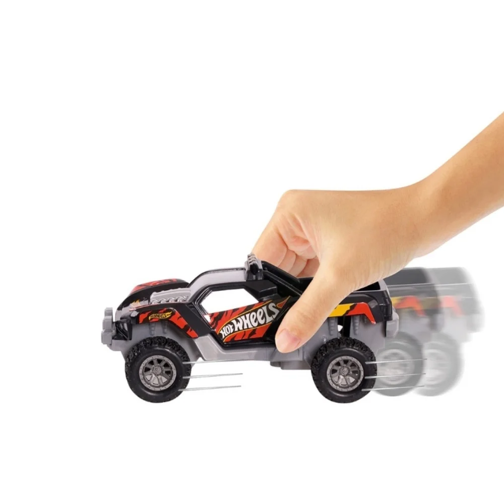 Hot Wheels Lot/2 Boys Pullback Racers Black & Blue‎ Dawgzilla Cars